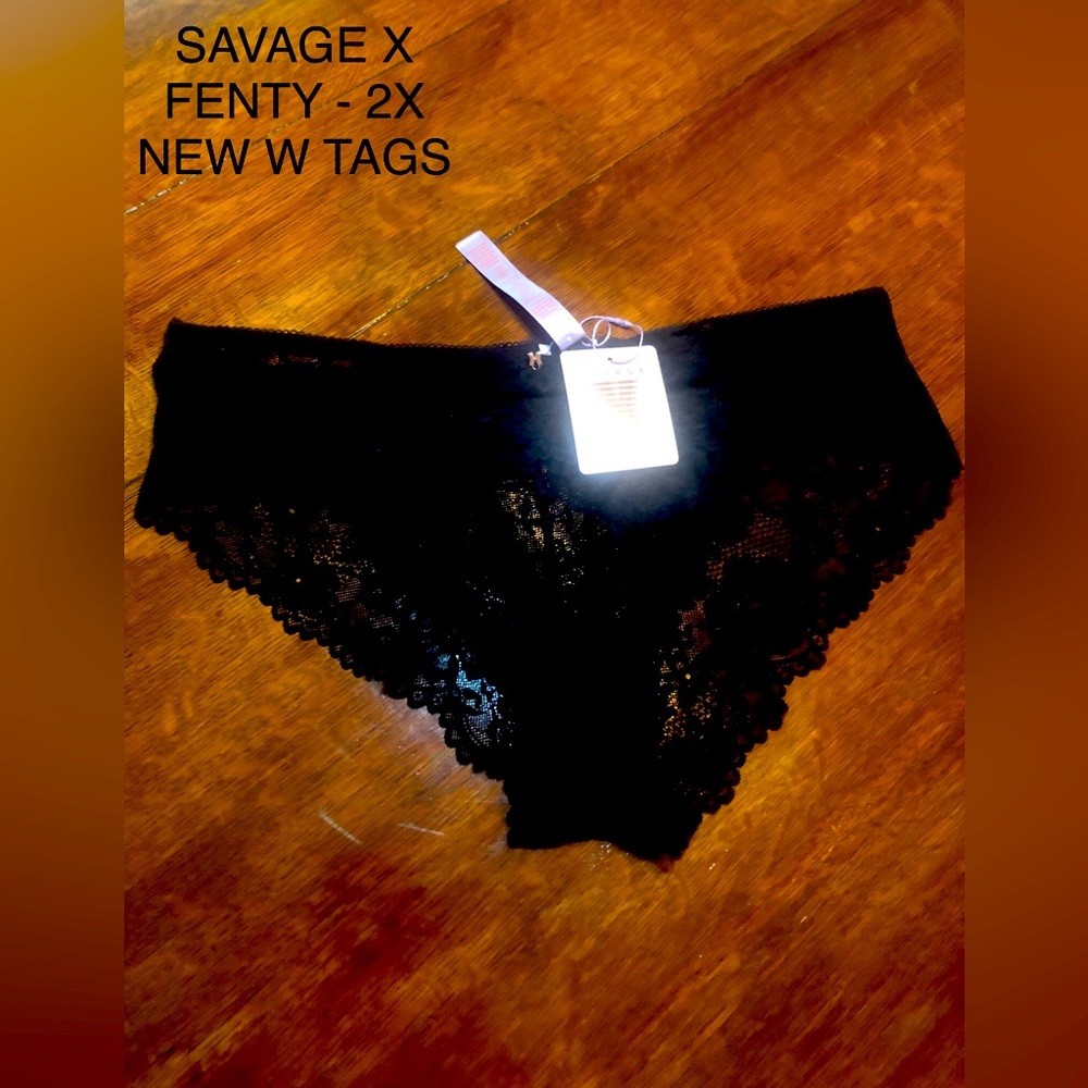 New With Tags - Lace, SAVAGE X- FENTY Panties . Size 2x